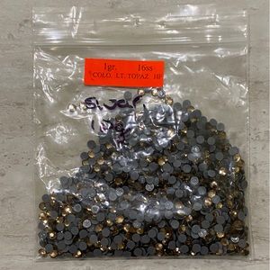 SS16 Hotfix Swarovski Colorado Light Topaz Rhinestones -1 gross